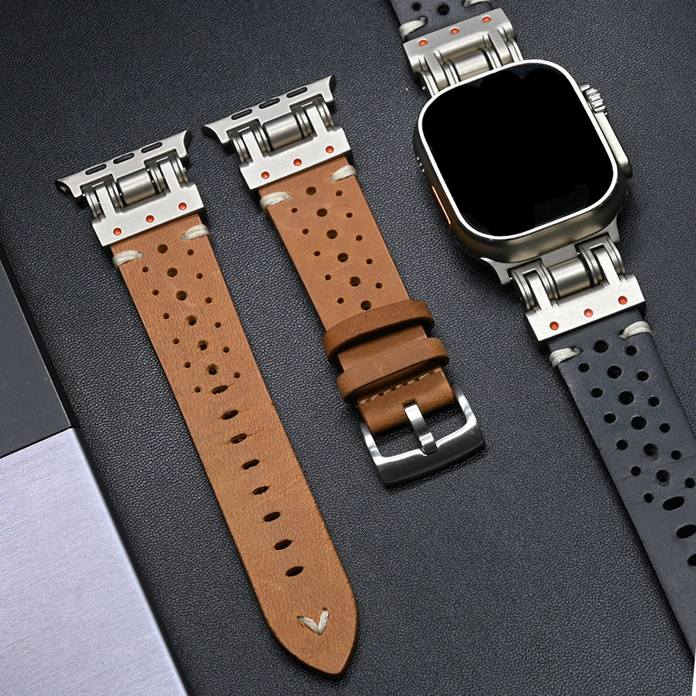 Pioneer Leather Apple Watch Band