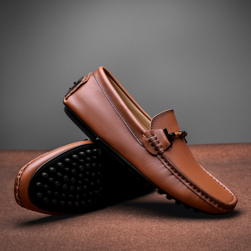 Luciano Genuine Leather Loafers