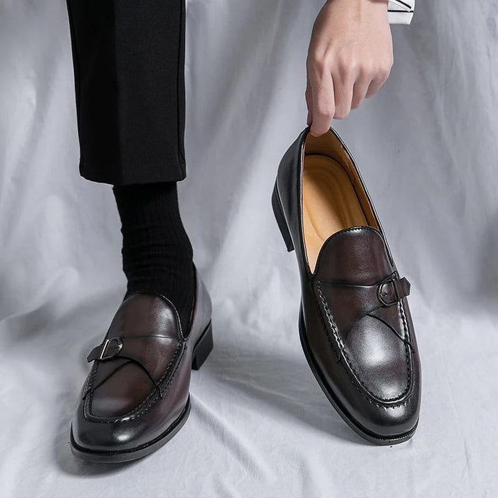 Vienna Genuine Leather Penny Loafers