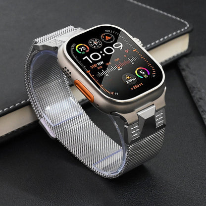 Titanium Milanese Apple Watch Band