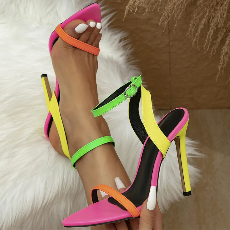 Vivid Stiletto Heels