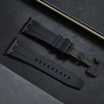 Titanium Silicone Apple Watch Band