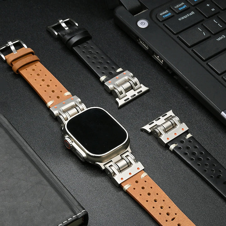 Pioneer Leather Apple Watch Band