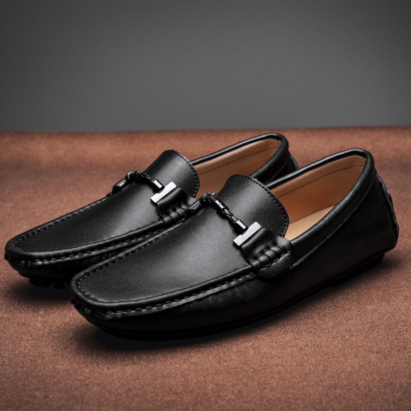 Luciano Genuine Leather Loafers