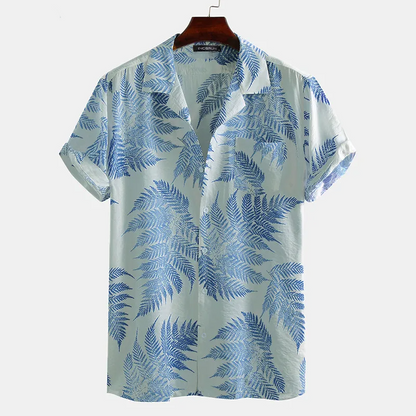 Sunny Palm - Cotton Shirt