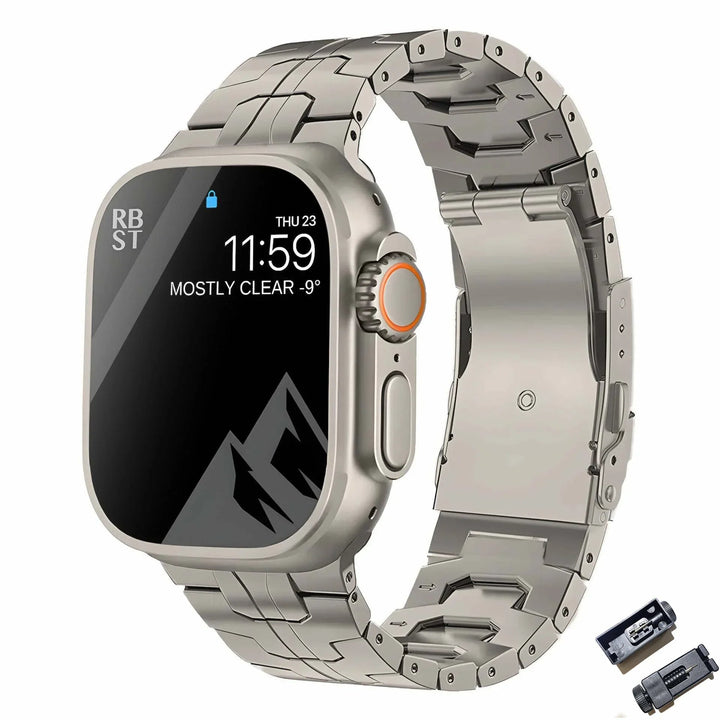 TitaniumTouch Stainless Steel Apple Watch Band