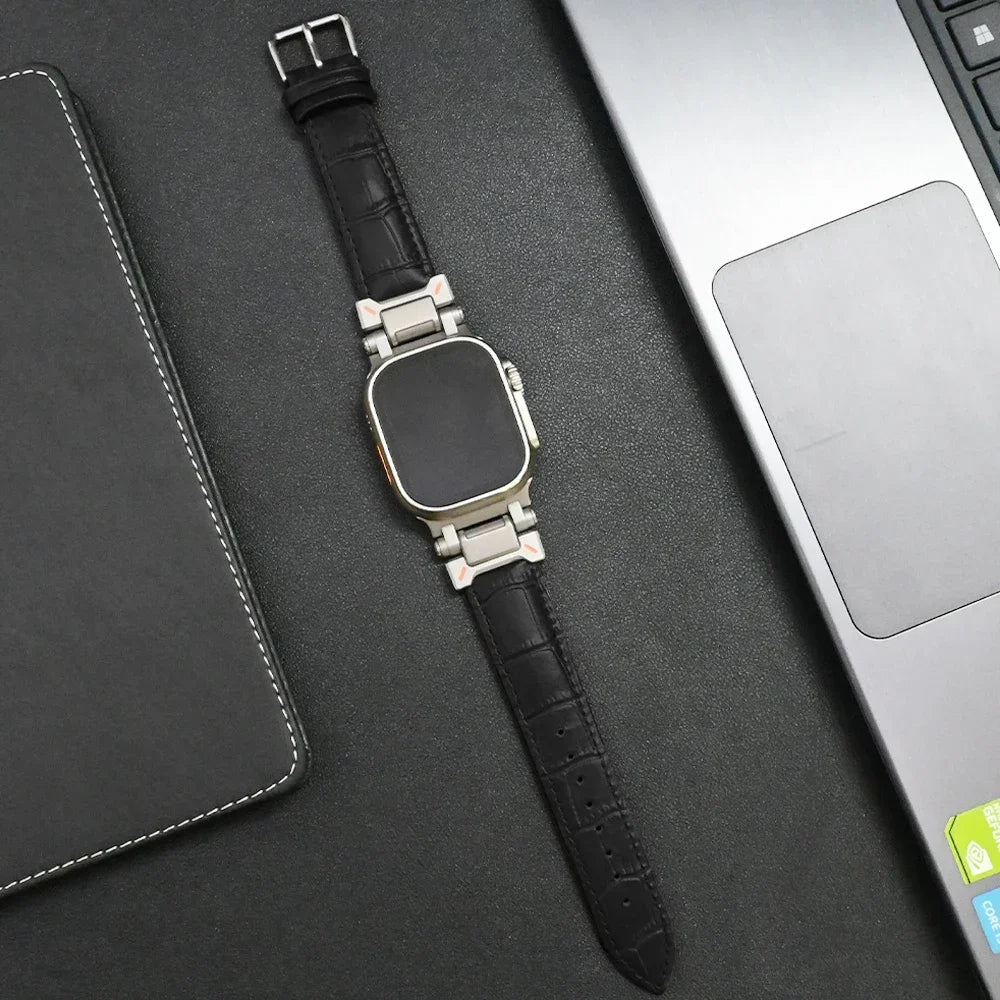 Nomad Genuine Leather Apple Watch Band