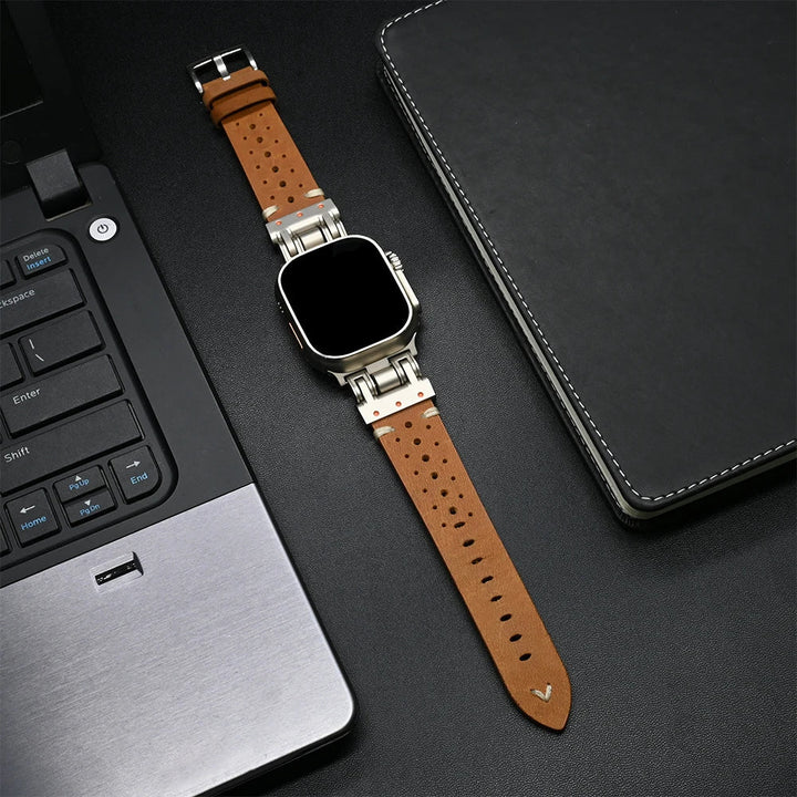 Pioneer Leather Apple Watch Band