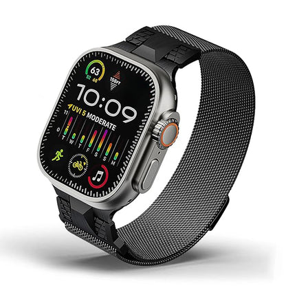 Titanium Milanese Apple Watch Band