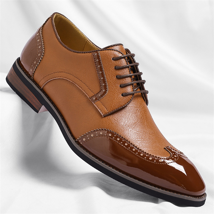 Mayfair Leather Brogue Dress Shoes