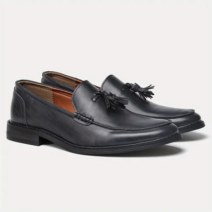 Sorrento Genuine Leather Tassel Loafers