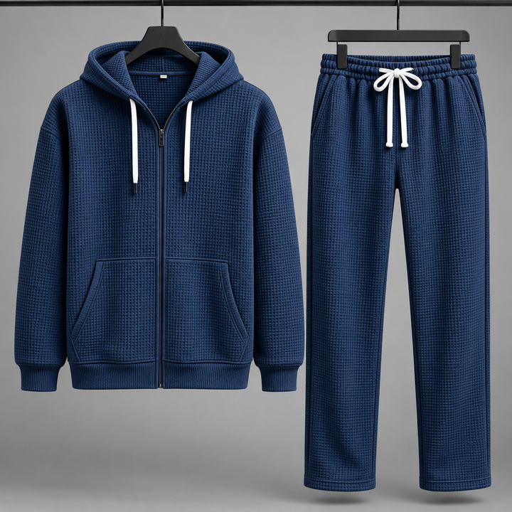 Jacob Waffle-Knit Set