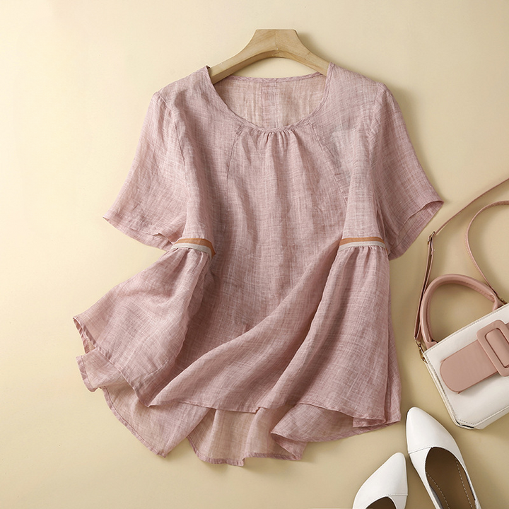 Freya Cotton Linen Blouse