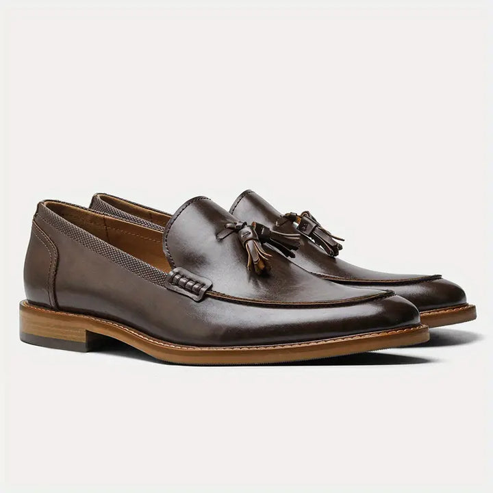 Sorrento Genuine Leather Tassel Loafers