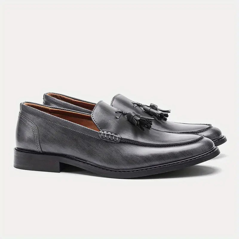 Sorrento Genuine Leather Tassel Loafers