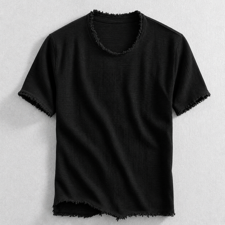 Harlow Frayed Edge Tee