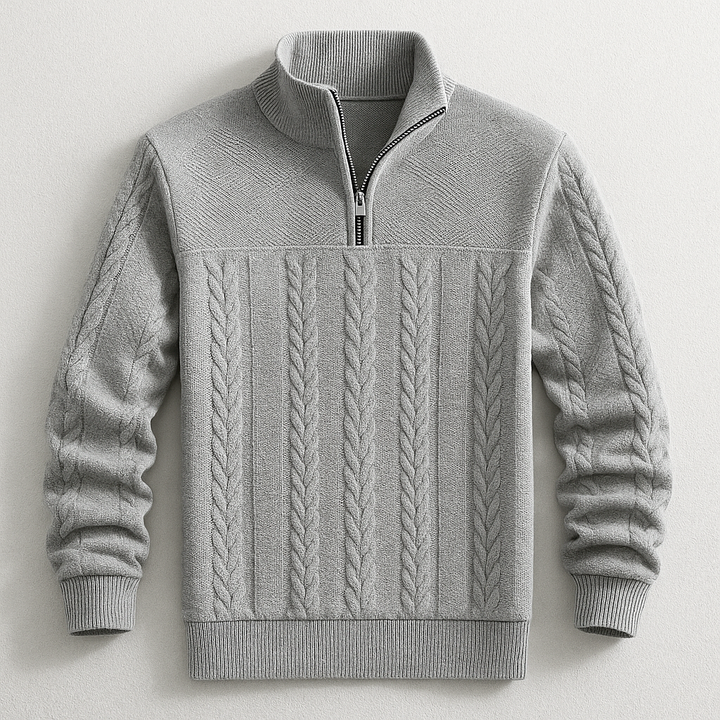 Marlowe Quarter-Zip Sweater
