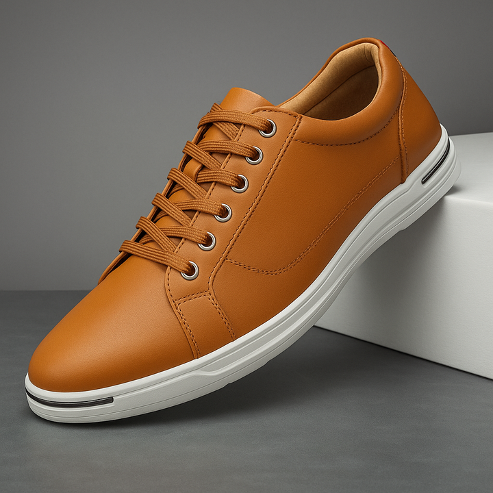 Sebastien Genuine Leather Sneakers