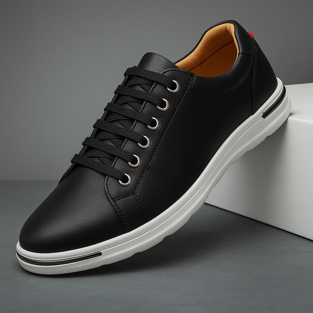 Sebastien Genuine Leather Sneakers