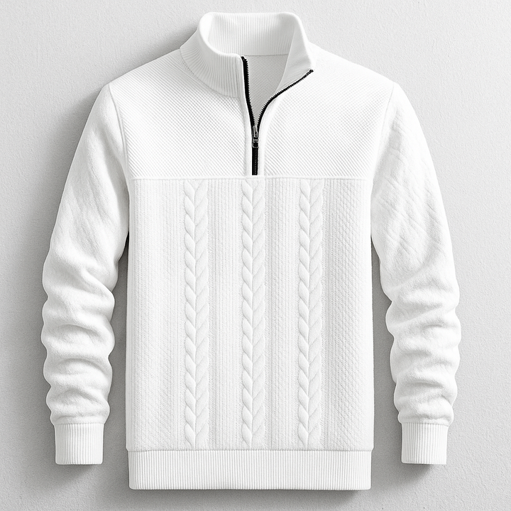Marlowe Quarter-Zip Sweater