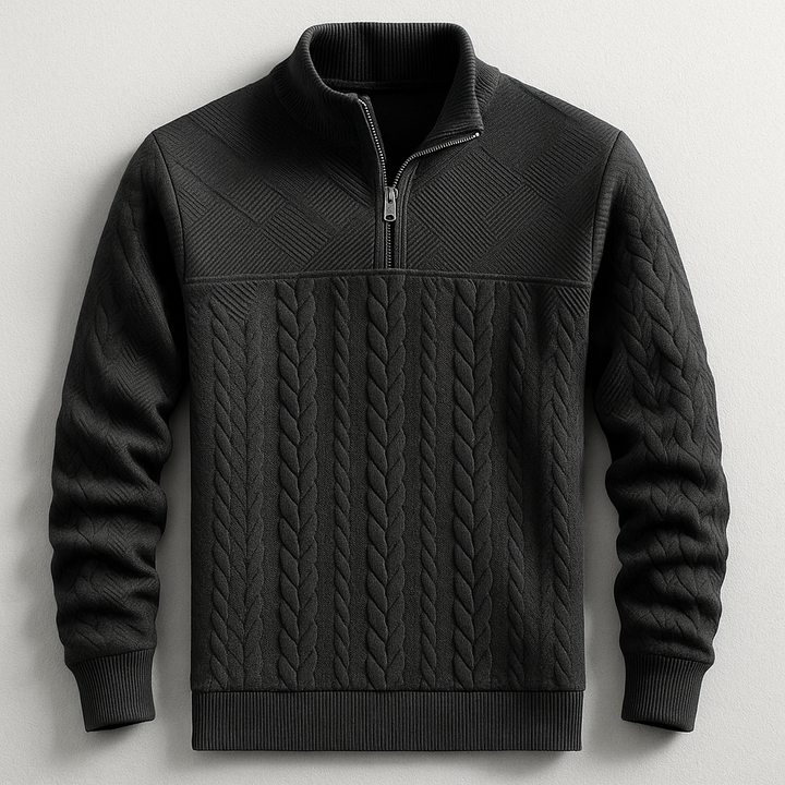 Marlowe Quarter-Zip Sweater