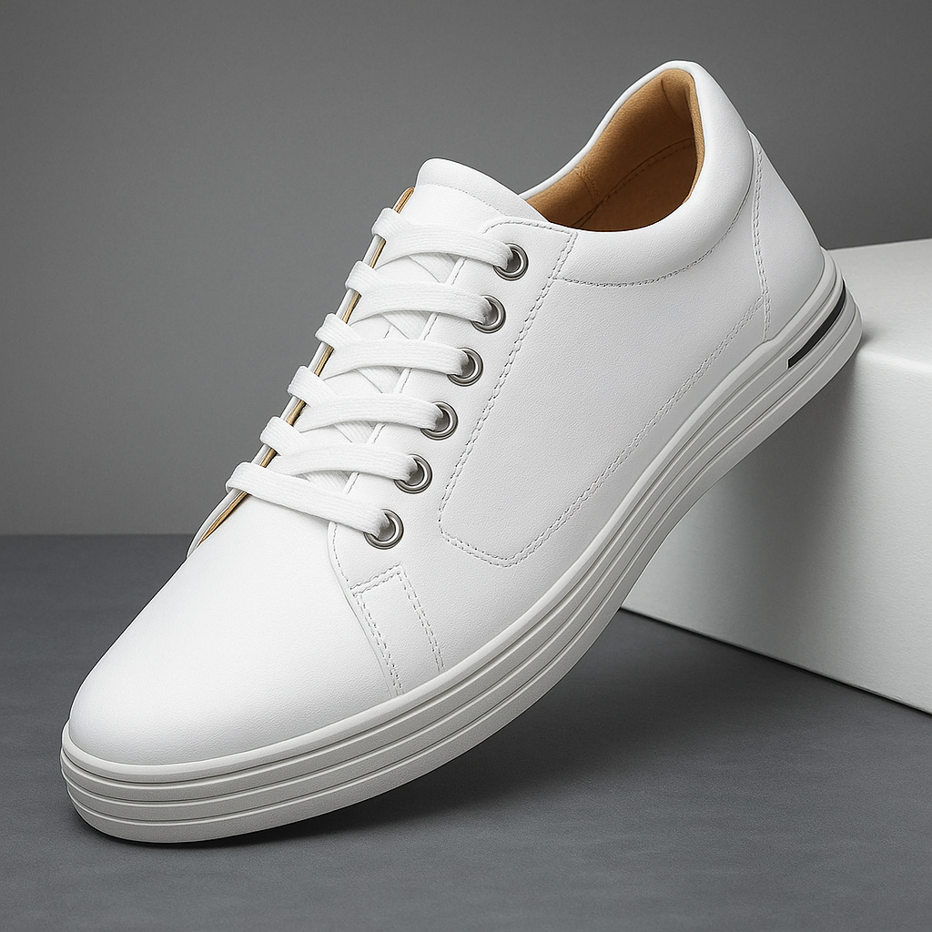 Sebastien Genuine Leather Sneakers
