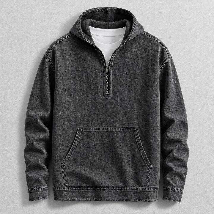 Carter Denim Hoodie